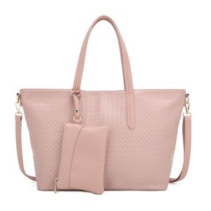 AngelBarcelo Shoulderbag Pink w/ Matching Wallet